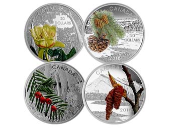 Forests of Canada Coin Set